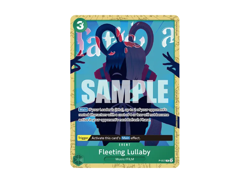 Fleeting Lullaby P [P-057] [EN] (Promotional Card "ST-11 Uta Deck Battle Participation Pack")
