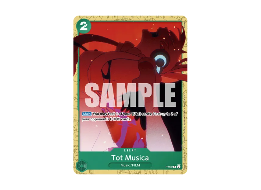 Tot Musica P [P-060] [EN] (Promotional Card "ST-11 Uta Deck Battle Participation Pack")