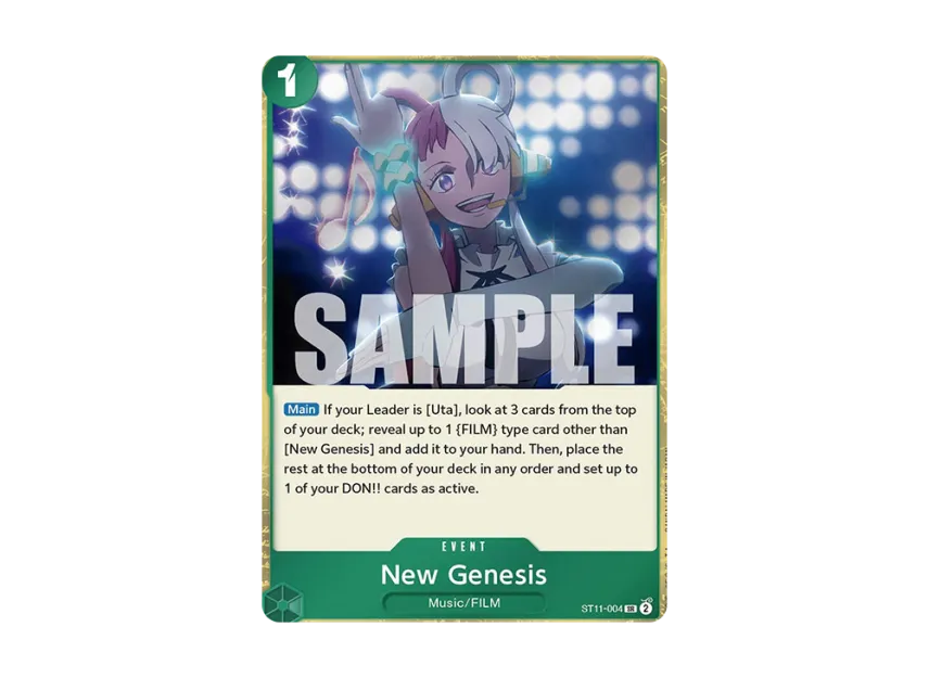 New Genesis SR [ST11-004] [EN] (Start Deck "Uta")