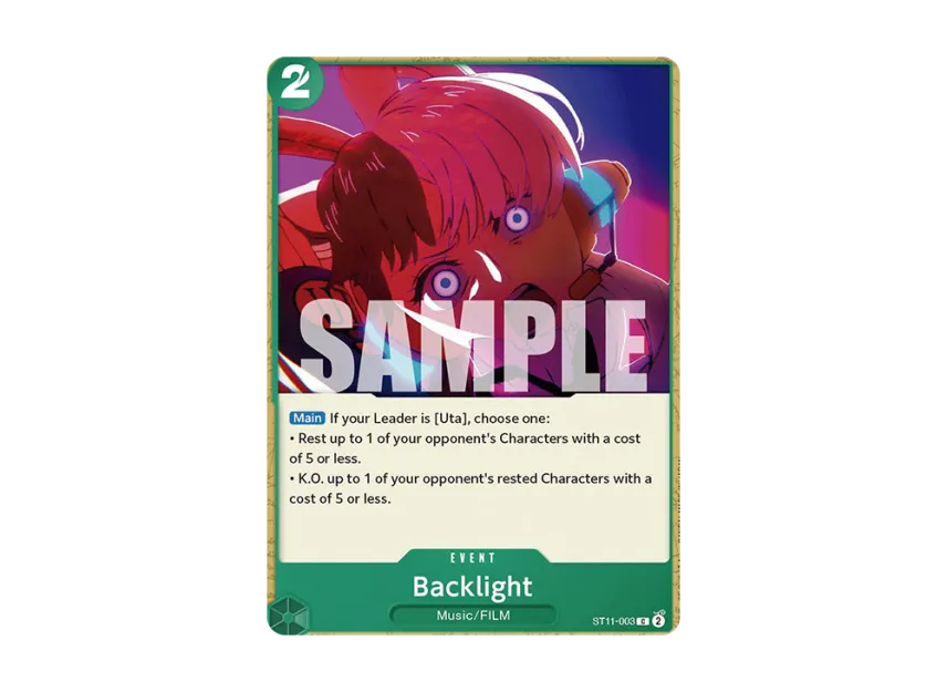 Backlight C [ST11-003] [EN] (Start Deck "Uta")