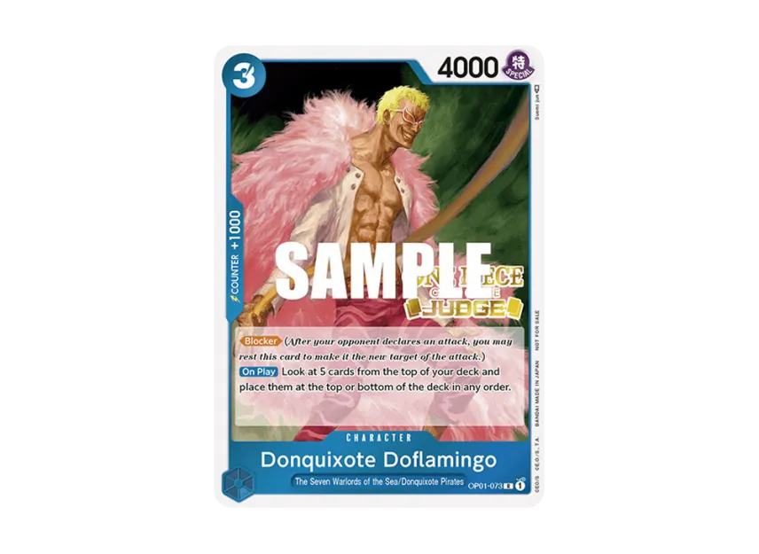 Donquixote Rosinante R [OP01-073] [EN] (Promotional Card "Judge Pack Vol. 1")