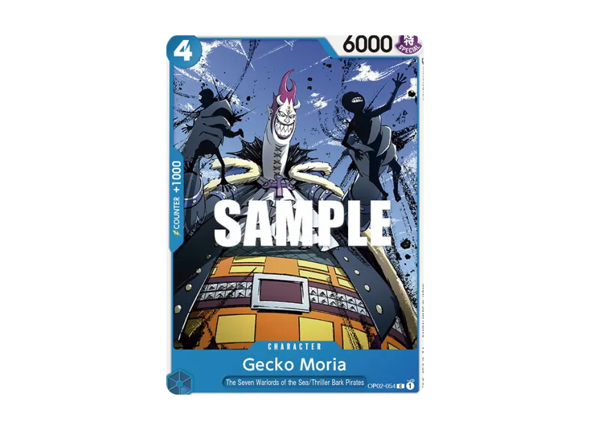 Gecko Moria C [OP02-054] [EN] (Booster Pack "Paramount War")