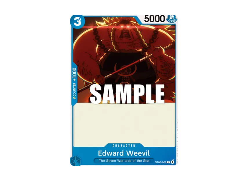 Edward Weevil C [ST03-002] [EN] (Start Deck "The Seven Warlords of the Sea")