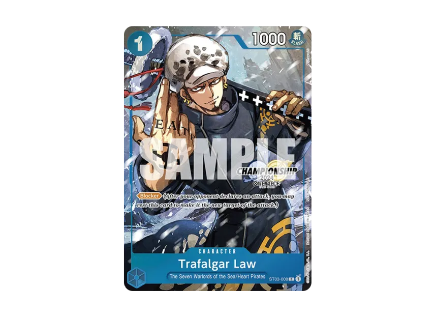 Trafalgar Law C [ST03-008] [EN] (Promotional Card "Championship 2024 Event Pack Finalist Ver.")