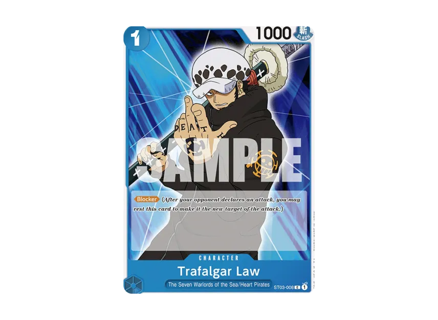 Trafalgar Law C [ST03-008] [EN] (Start Deck "BLUE Donquixote Doflamingo")