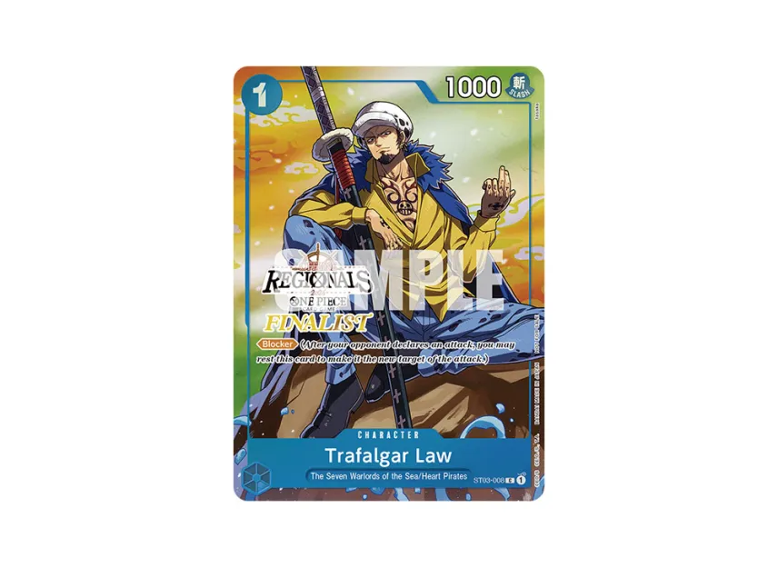 Trafalgar Law C [ST03-008] [EN] (Promotional Card "Offline Regional Finalist Card Set 2024 Vol.2")