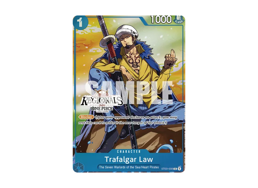 Trafalgar Law C [ST03-008] [EN] (Promotional Card "Offline Regional Participations Pack 2024 Vol.2")