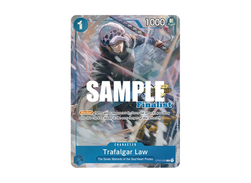 Trafalgar Law C [ST03-008] [EN] (Promotional Card "Championship 2023 Top Players Pack[Finalist]")