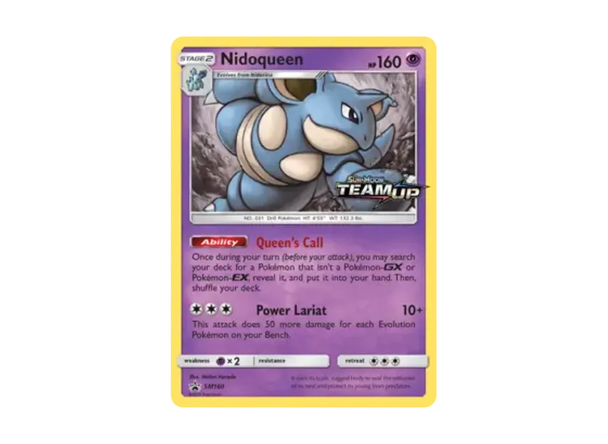Nidoqueen P [SM160] (Sun & Moon "Promotional Card")