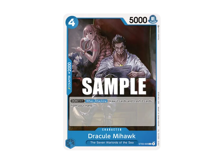 Dracule Mihawk C [ST03-005] [EN] (Promotional Card "Tournament Pack Vol.4")