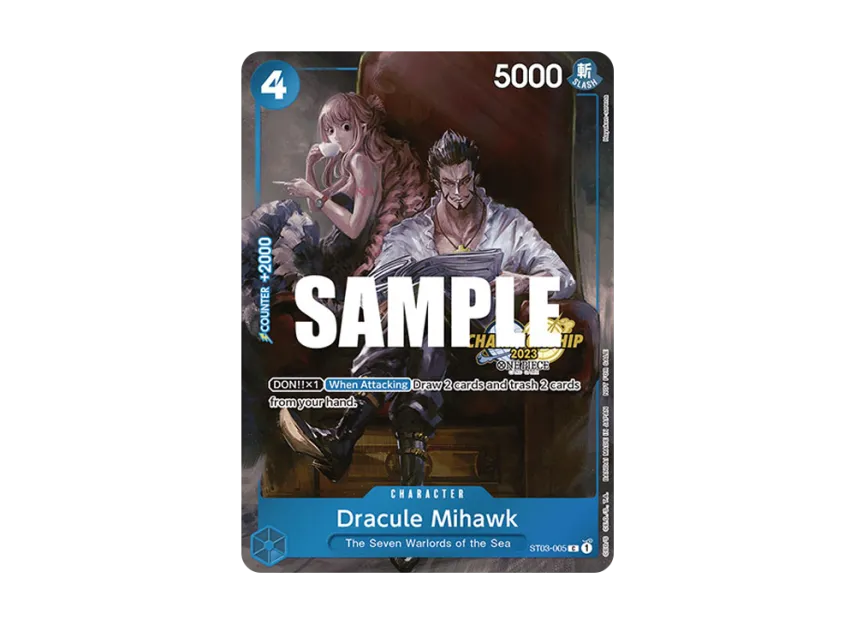 Dracule Mihawk C [ST03-005] [EN] (Promotional Card "Championship 2023 Celebration Pack")