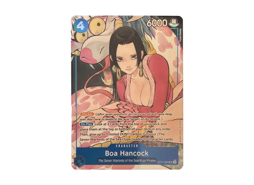 Boa Hancock SR [ST17-004] [EN] (Promotional Card "Illustration Box Vol.2")