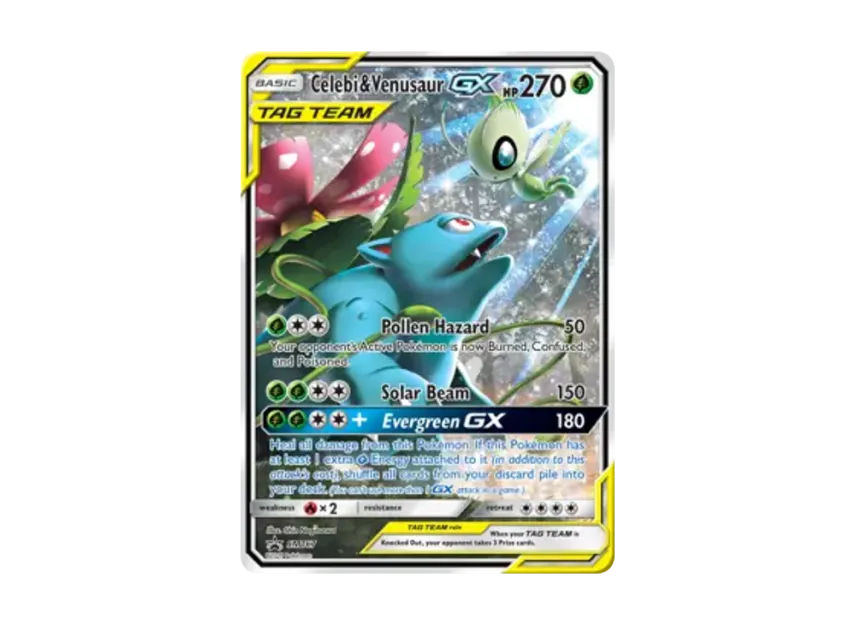 Celebi & Venusaur GX P [SM167] (Sun & Moon "Promotional Card")