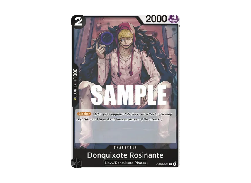 Donquixote Rosinante C [OP02-108] [EN] (Booster Pack "Paramount War")