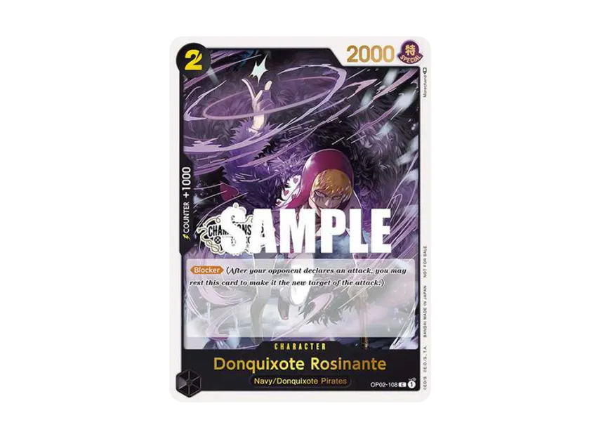 Donquixote Rosinante C [OP02-108] [EN] (Promotional Card "Championship 2023 Store Championship Participation Pack vol.1")