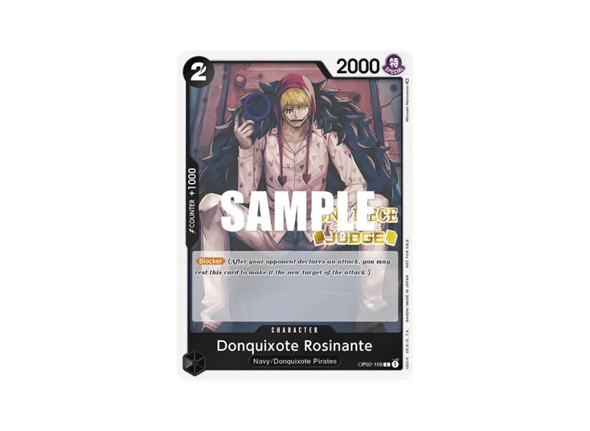 Donquixote Rosinante C [OP02-108] [EN] (Promotional Card "Judge Pack Vol.2")