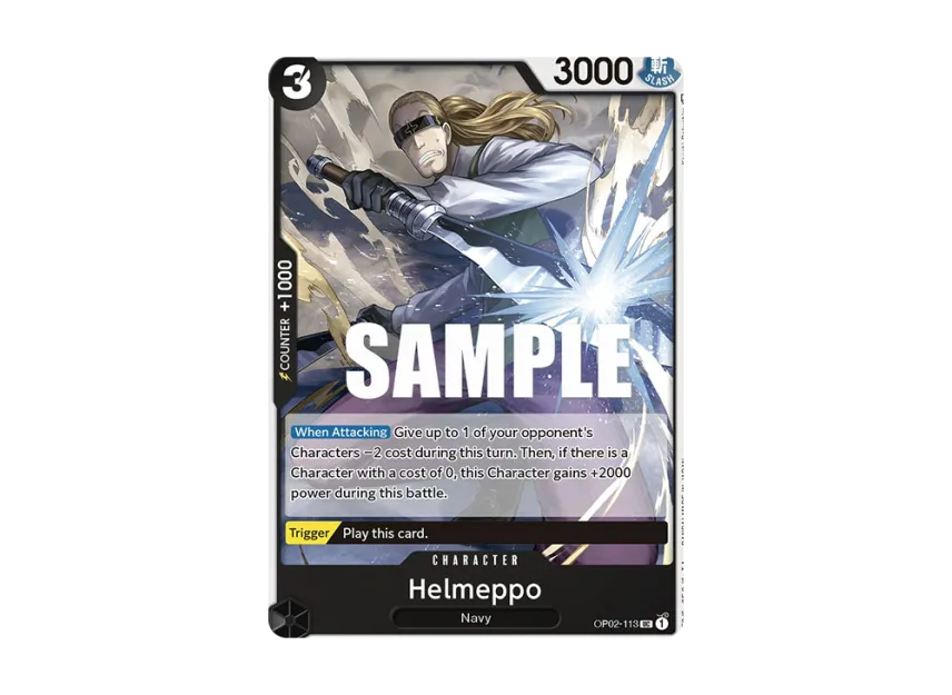 Helmeppo UC [OP02-113] [EN] (Booster Pack "Paramount War")