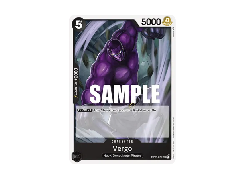 Vergo UC [OP03-079] [EN] (Booster Pack "Pillars Of Strength")