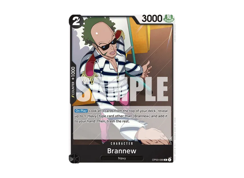 Brannew R [OP03-089] [EN] (Start Deck "BLACK Smoker")