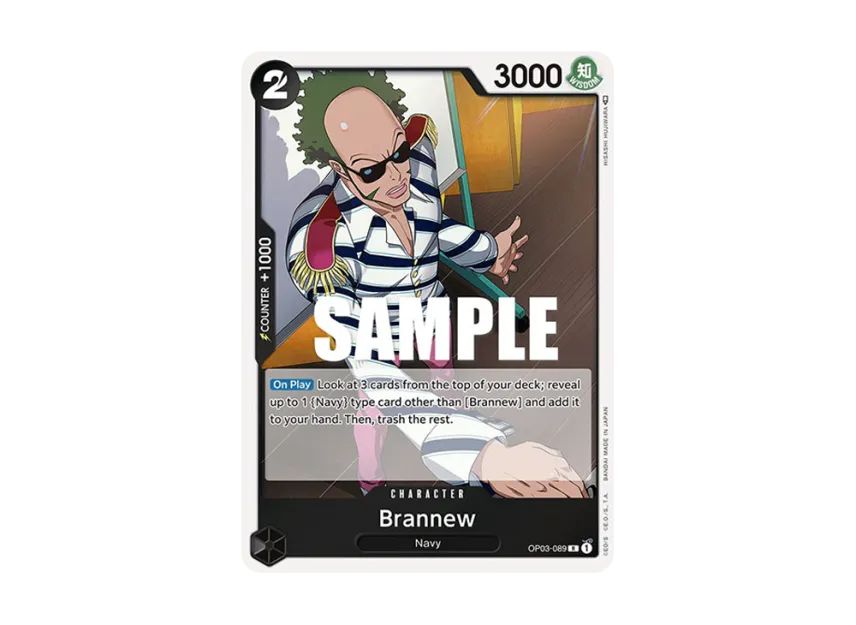 Brannew R [OP03-089] [EN] (Booster Pack "Pillars Of Strength")