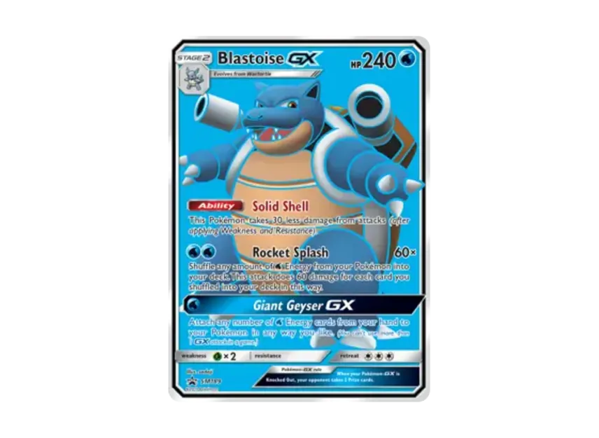 Blastoise GX P [SM189] (Sun & Moon "Promotional Card")