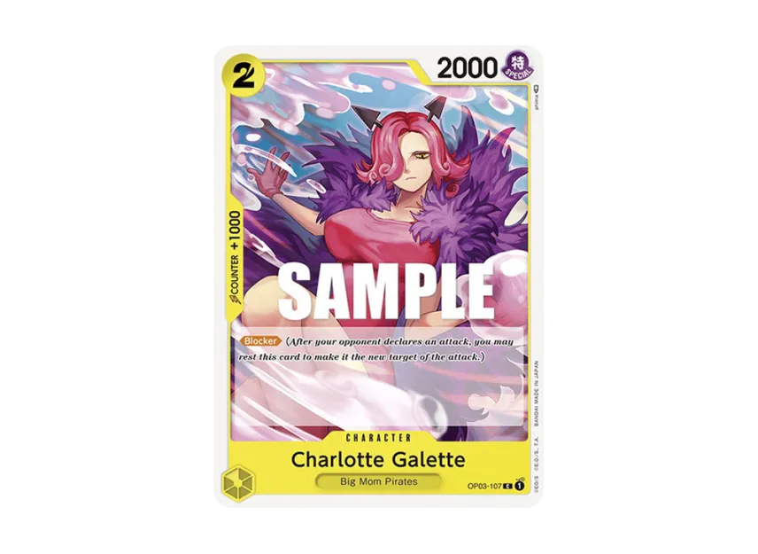 Charlotte Galette C [OP03-107] [EN] (Booster Pack "Pillars Of Strength")