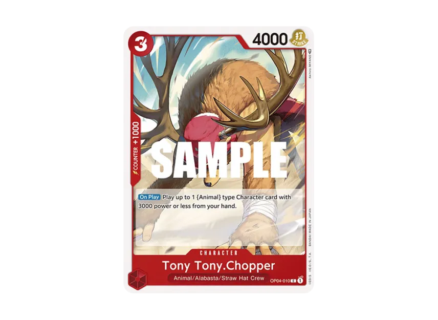 Tony Tony.Chopper C [OP04-010] [EN] (Booster Pack "Kingdoms Of Intrigue")
