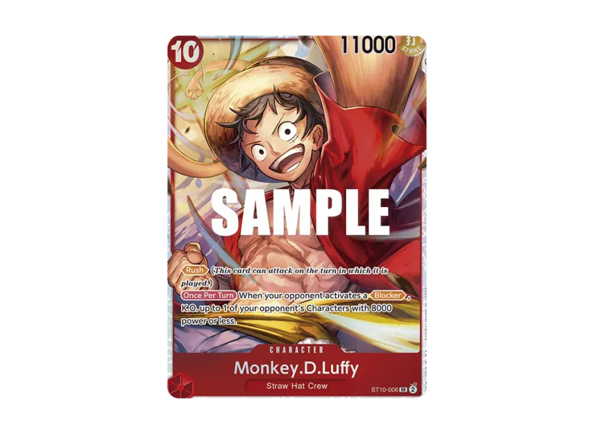 Monkey.D.Luffy SR [ST10-006] [EN] (Ultra DecK "The Three Captains")