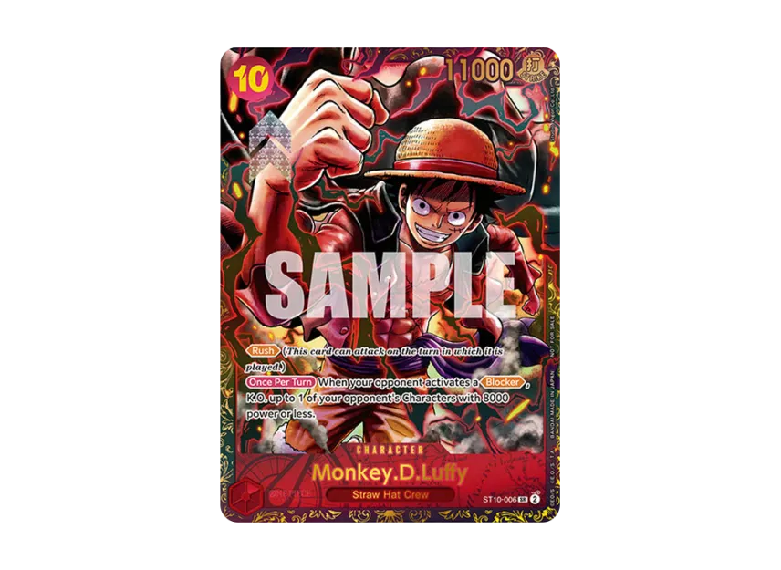 Monkey.D.Luffy SR [ST10-006] [EN] (Promotional Card "2024 March-May Online Regional Event")