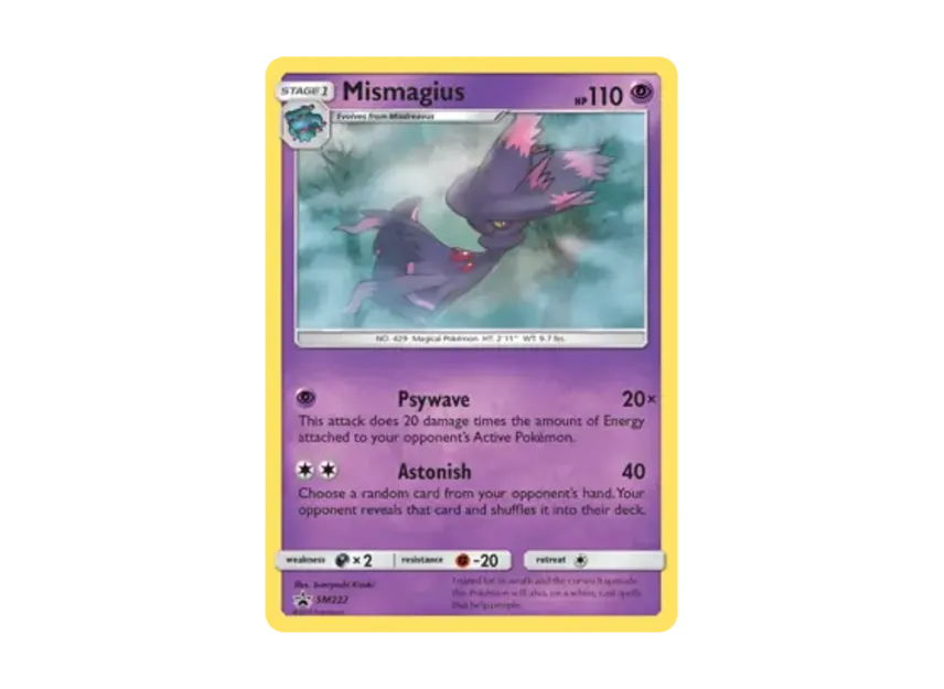 Mismagius P [SM222] (Sun & Moon "Promotional Card")