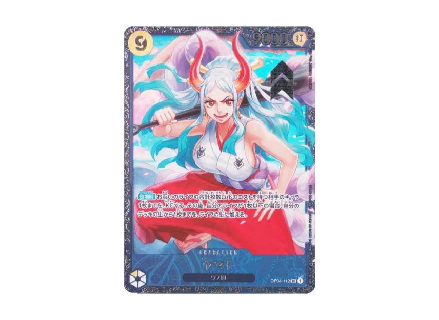 Yamato SR [OP04-112] ("Flagship Battle Top 8 Souvenirs")