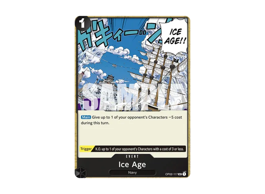 Ice Age UC [OP02-117] [EN] (Start Deck "BLACK Smoker")