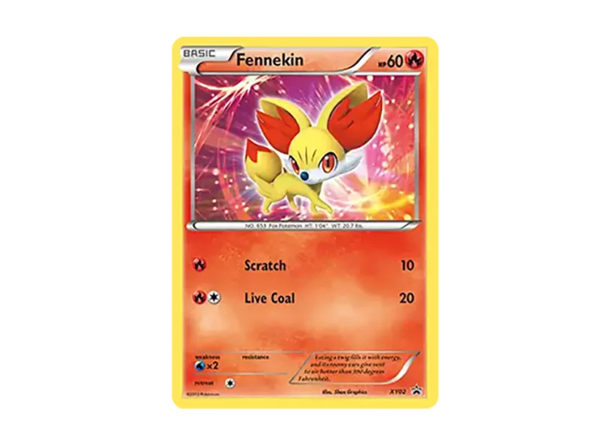 Fennekin P [XY02] (XY "Promotional Card")