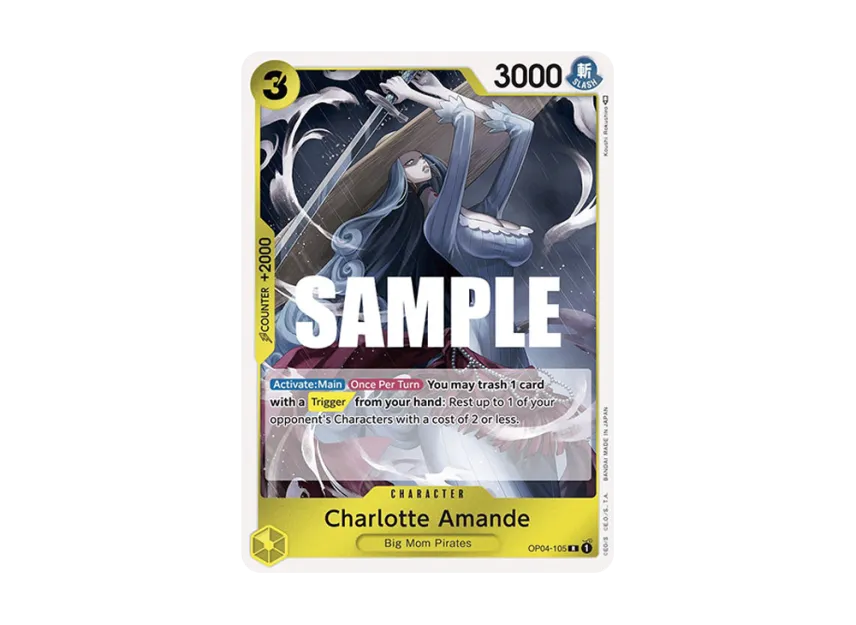 Charlotte Amande R [OP04-105] [EN] (Booster Pack "Kingdoms Of Intrigue")