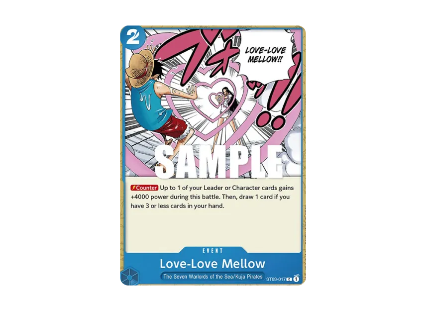 Love-Love Mellow C [ST03-017] [EN] (Start Deck "The Seven Warlords of the Sea")