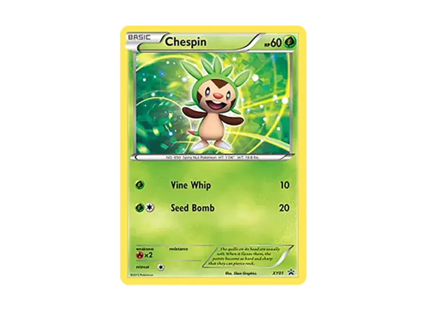 Chespin P [XY01] (XY "Promotional Card")