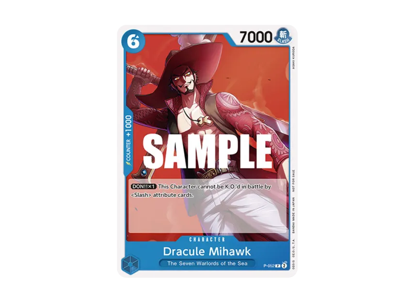 Dracule Mihawk P [P-052] [EN] (Promotional Card "Sealed Battle Kit Vol.1")