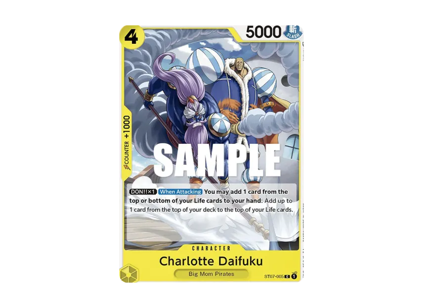 Charlotte Daifuku C [ST07-005] [EN] (Start Deck "Big Mom Pirates")