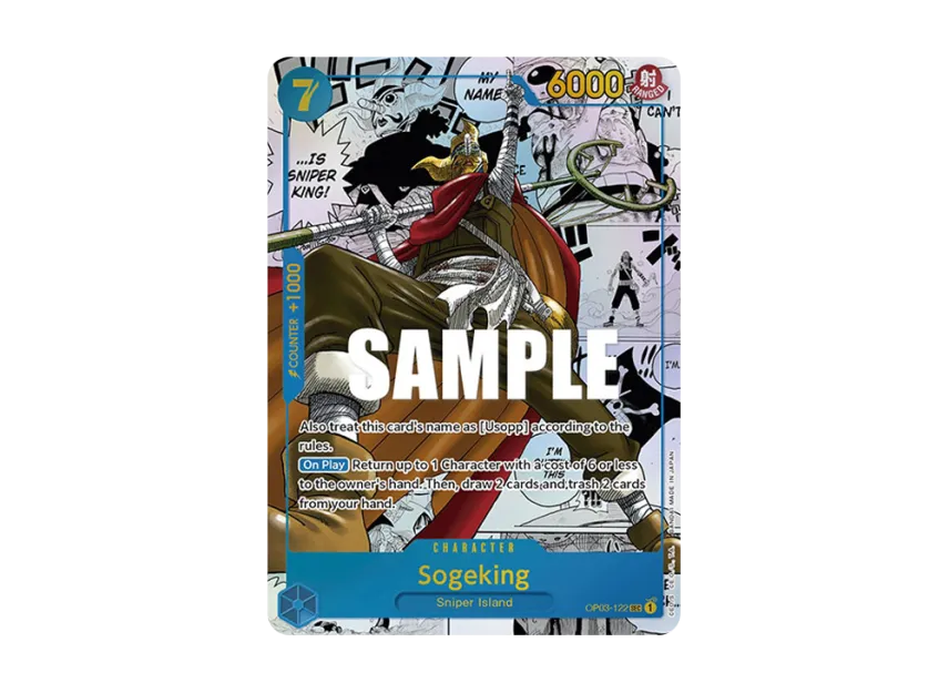 Sogeking SEC-SP : Comic Parallel [OP03-122] [EN] (Booster Pack "Pillars Of Strength")