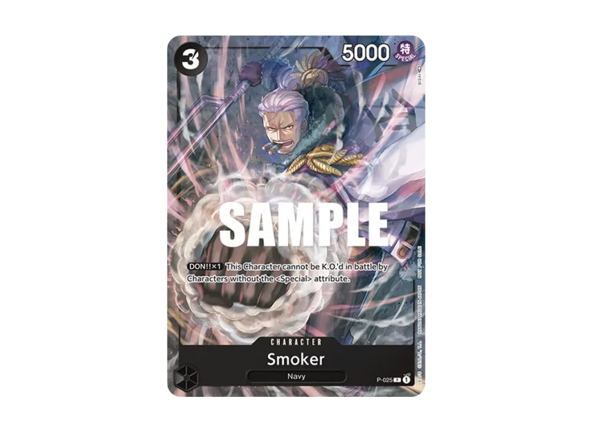 Smoker P [P-025] [EN] (Promotional Card "Pre-Release Paramount War")
