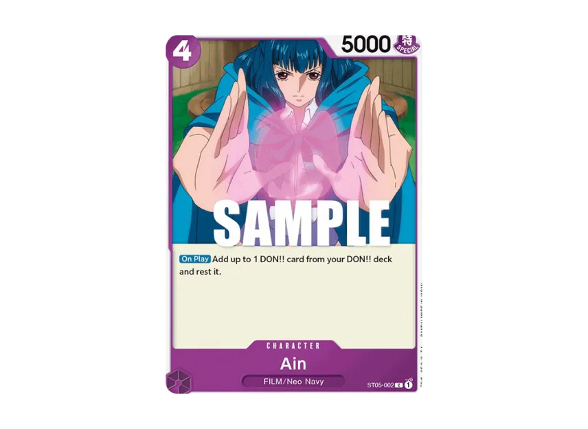 Ain C [ST05-002] [EN] (Start Deck "ONE PIECE FILM edition")