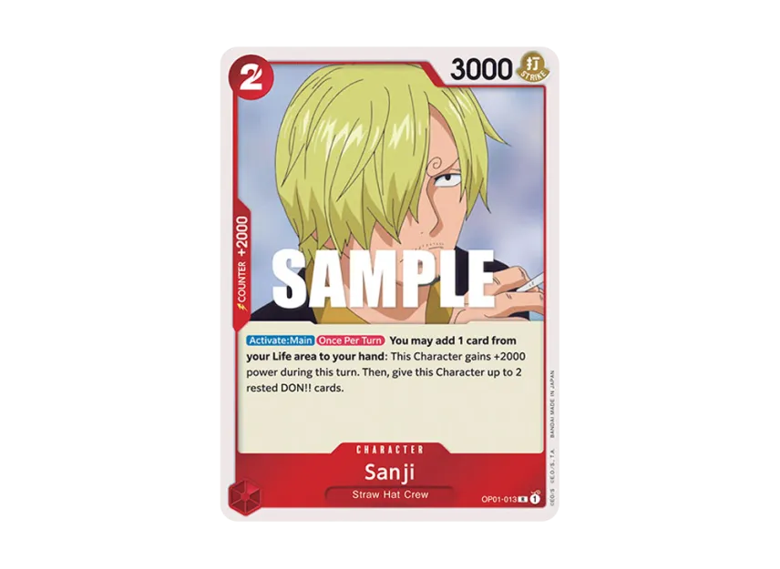 Sanji R [OP01-013] [EN] (Booster Pack "ROMANCE DAWN")
