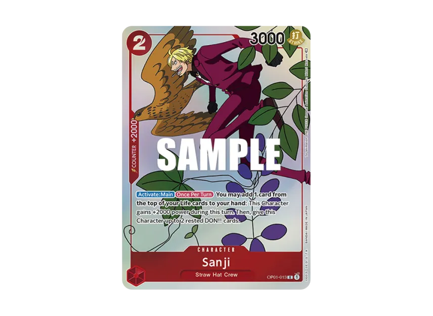 Sanji R [OP01-013] [EN] (Promotional Card "GIFT COLLECTION 2023")