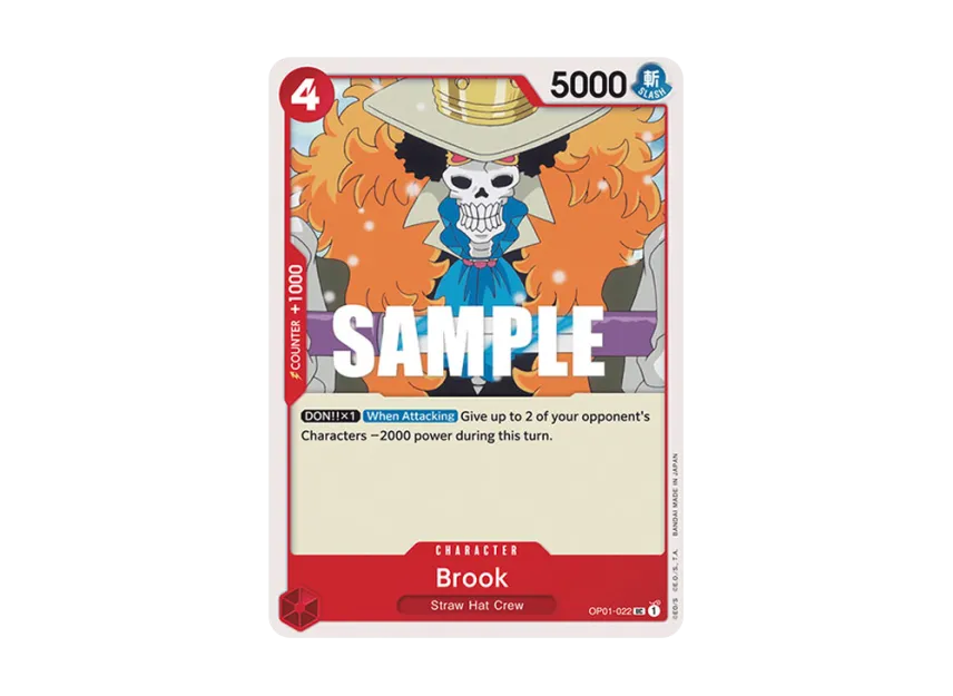 Brook UC [OP01-022] [EN] (Booster Pack "ROMANCE DAWN")