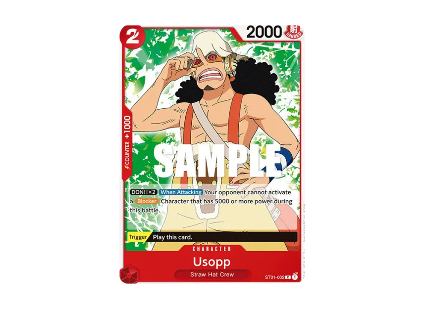 Usopp C [ST01-002] [EN] (Start Deck "Straw Hat Crew")