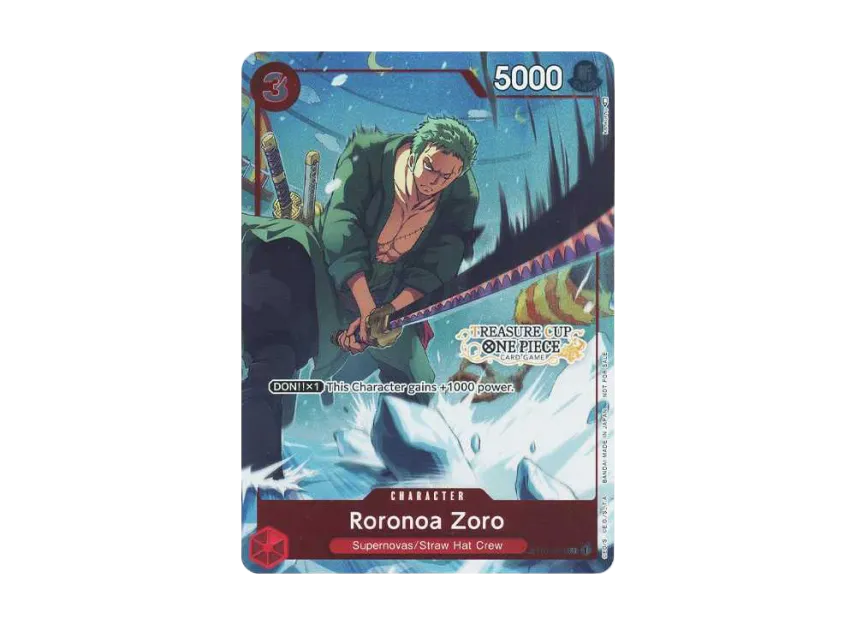 Roronoa Zoro SR [ST01-013] [EN] ("Treasure Cup Top 8")