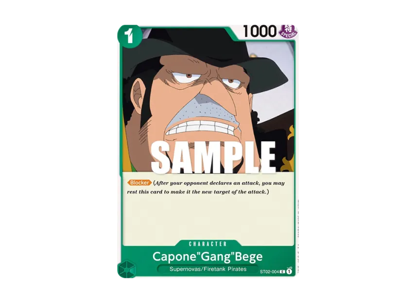 Capone"Gang"Bege C [ST02-004] [EN] (Start Deck "Worst Generation")