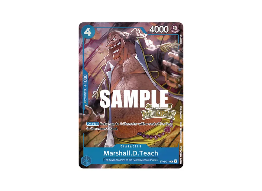 Marshall.D.Teach C [ST03-014] [EN] (Promotional Card "Online Regional Participation Pack Vol.1")