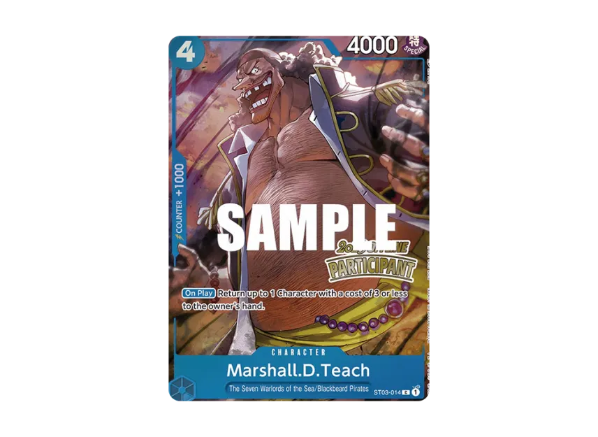 Marshall.D.Teach C [ST03-014] [EN] (Promotional Card "Offline Regional Participation Pack Vol.1")