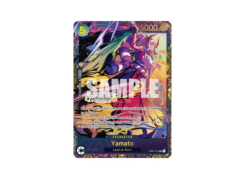 Yamato SEC [OP01-121] [EN] (Promotional Card "Treasure Cup TOP 64")